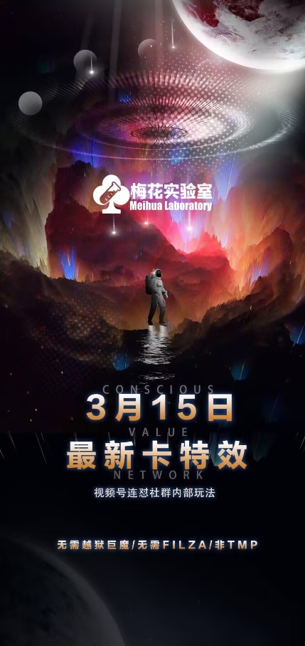 梅花实验室视频号连怼玩法-3月15日最新卡特效技术(无需越狱、巨魔、tmp)-情久项目网