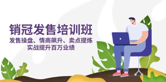 销冠 发售培训班：发售 操盘+情商 飙升+卖点 提炼，实战提升百万业绩-情久项目网