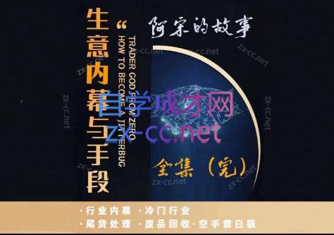 阿宋的故事·生意内幕与手段-情久项目网