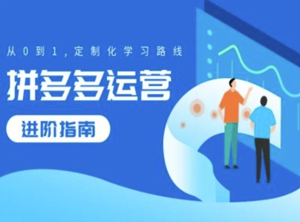 拼多多运营进阶指南，从0到1定制化学习路线-情久项目网