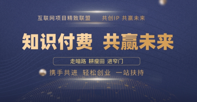 别人苦寻无果，为何他们靠知识付费卖项目 2025 年轻松年入100个?【揭秘】-情久项目网