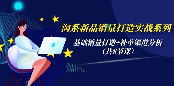 (9962期)淘系新品销量打造实战系列，基础销量打造+补单渠道分析(共8节课)-情久项目网