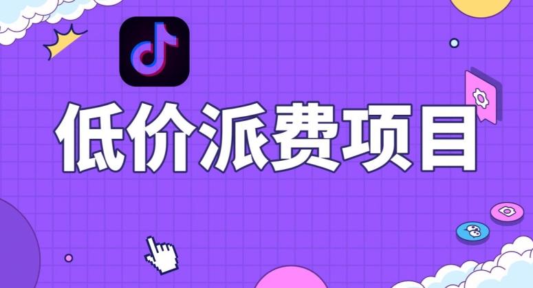 抖音低价派单项目，0门槛，日入1000+很轻松，小白可操作【揭秘】-情久项目网