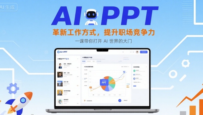 AI+PPT：革新工作方式，提升职场竞争力，一课带你打开 AI 世界的大门-情久项目网