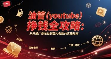 油管(youtube)挣钱全攻略：从开通广告收益到国内收款的实操指南(更新)-情久项目网