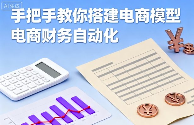 手把手教你搭建电商模型-电商财务自动化-情久项目网