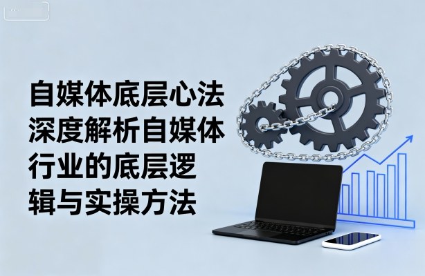 自媒体底层心法，深度解析自媒体行业的底层逻辑与实操方法-情久项目网