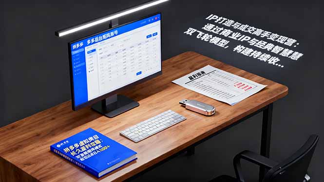 IP打造与成交高手变现营:通过商业IP+经典智慧双飞轮模型 构建持续收钱系统-情久项目网