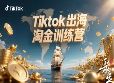 Tiktok出海淘金训练营，跨境电商TK实战变现-情久项目网