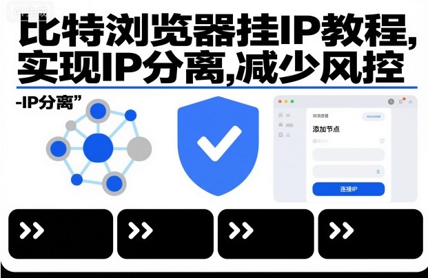 比特浏览器挂IP教程，实现IP分离，减少风控-情久项目网