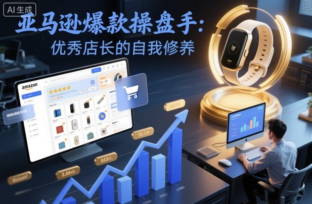 亚马逊爆款操盘手：优秀店长的自我修养-情久项目网
