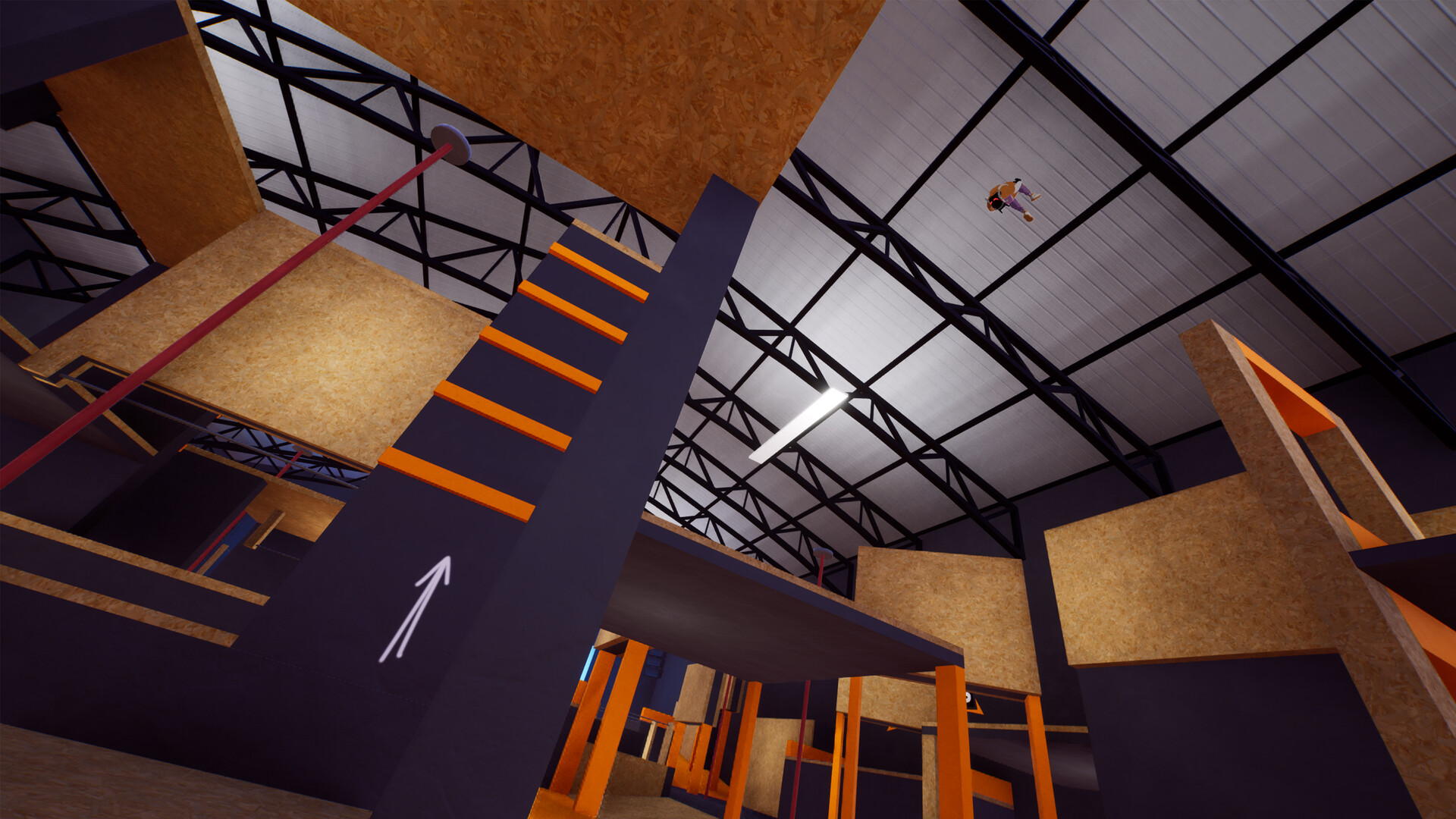 PC游戏《屋顶与小巷：跑酷游戏/Rooftops & Alleys: The Parkour Game》中文Build.20864913下载-情久项目网