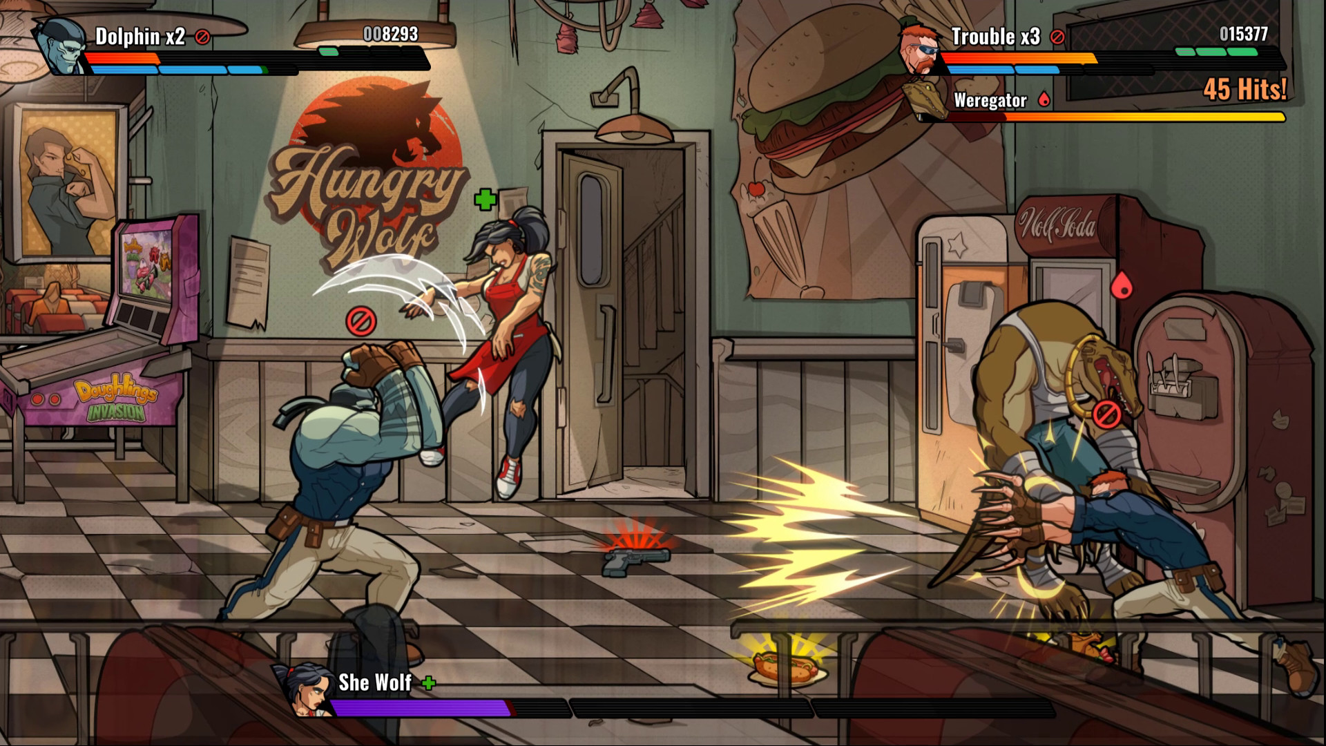 《混乱斗士 Mayhem Brawler》Switch中文版NSZ下载 – 含2.2.39补丁-情久项目网