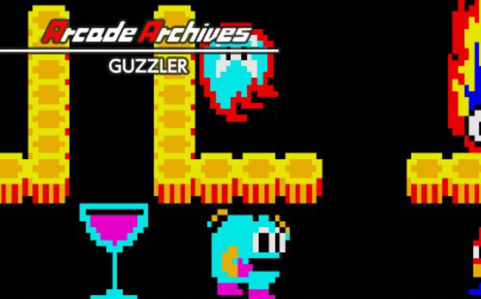 《街机：酒鬼小精灵 Arcade Archives GUZZLER》Switch英文版NSP下载-情久项目网