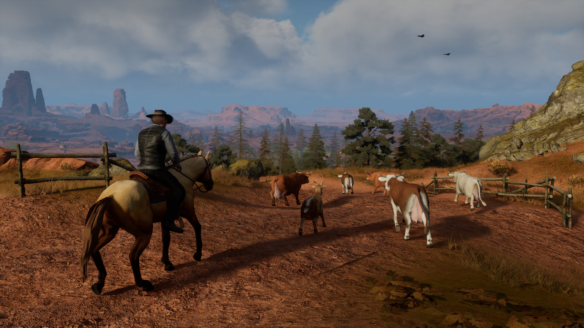 《西部牛仔的一生/Cowboy Life Simulator》PC中文版下载-含Build.20948926-情久项目网