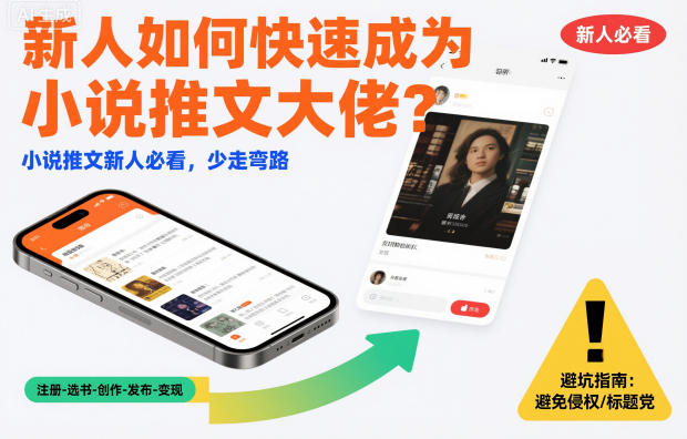 新人如何快速成为小说推文大佬？小说推文新人必看，少走弯路-情久项目网