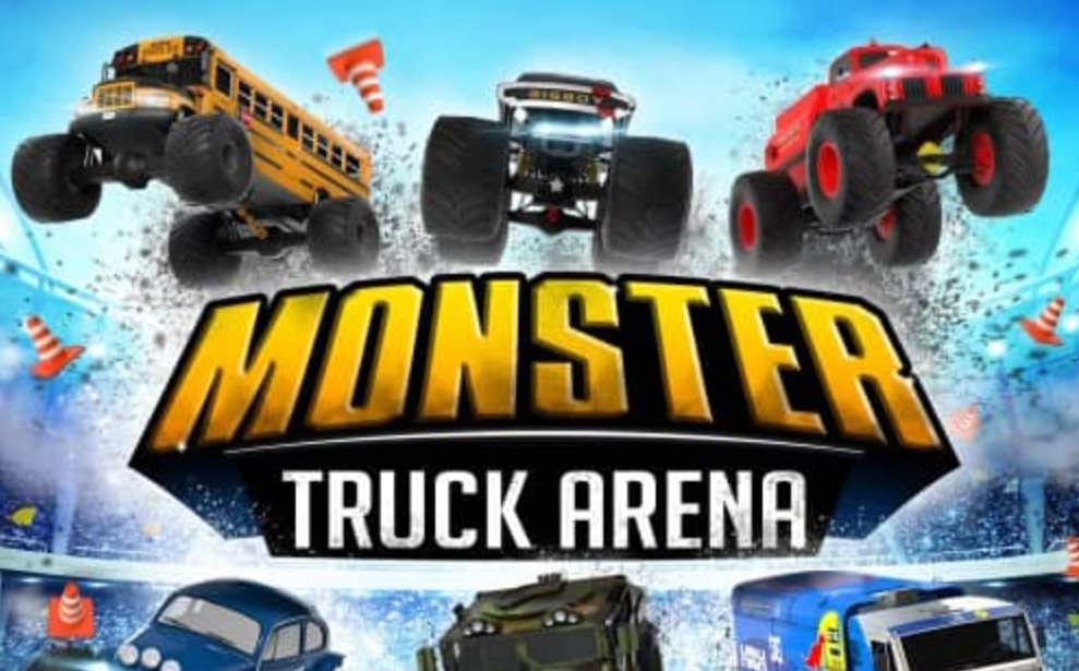 《怪物卡车竞技场 Monster Truck Arena》Switch英文版NSP下载-情久项目网