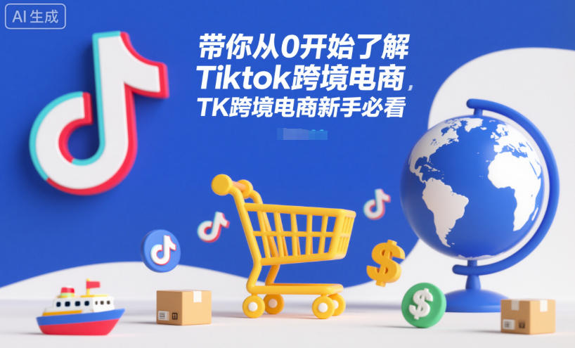 带你从0开始了解Tiktok跨境电商，TK跨境电商新手必看-情久项目网
