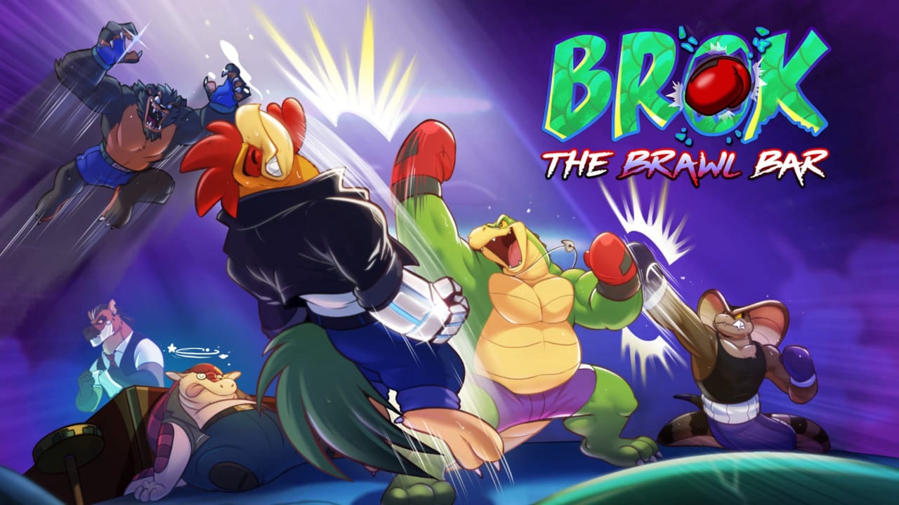 鳄鱼侦探布罗格：乱斗酒吧丨BROK: The Brawl Bar-情久项目网