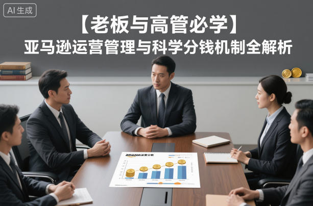 【老板与高管必学】亚马逊运营管理与科学分钱机制全解析-情久项目网