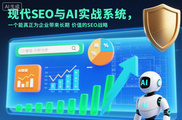 现代SEO与AI实战系统，一个能真正为企业带来长期价值的SEO战略(英语+中文字幕)-情久项目网