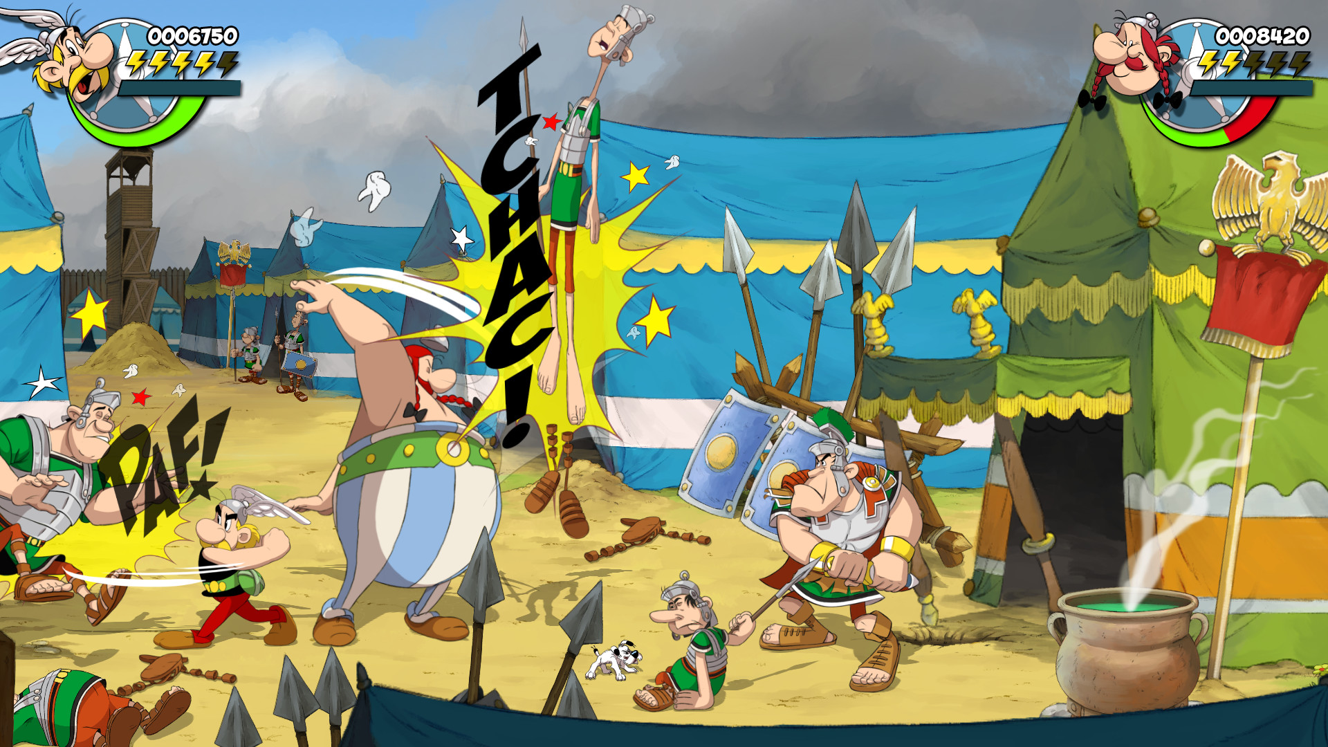 《幻想新国度：全扇飞 Asterix and Obelix Slap Them All》Switch NSZ下载-情久项目网
