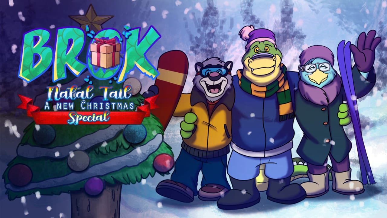 鳄鱼侦探布罗格：尾诞节，新的圣诞 – 特别版丨BROK: Natal Tail, A New Christmas Special-情久项目网