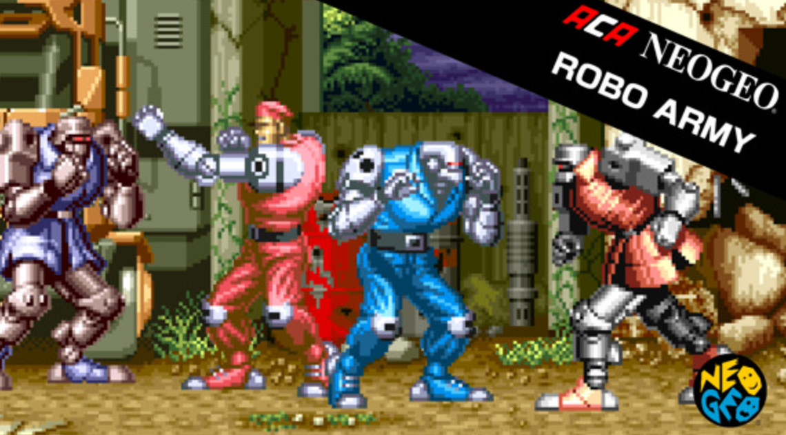《街机：机甲神兵 ACA NEOGEO ROBO ARMY》Switch英日文版NSP下载-情久项目网