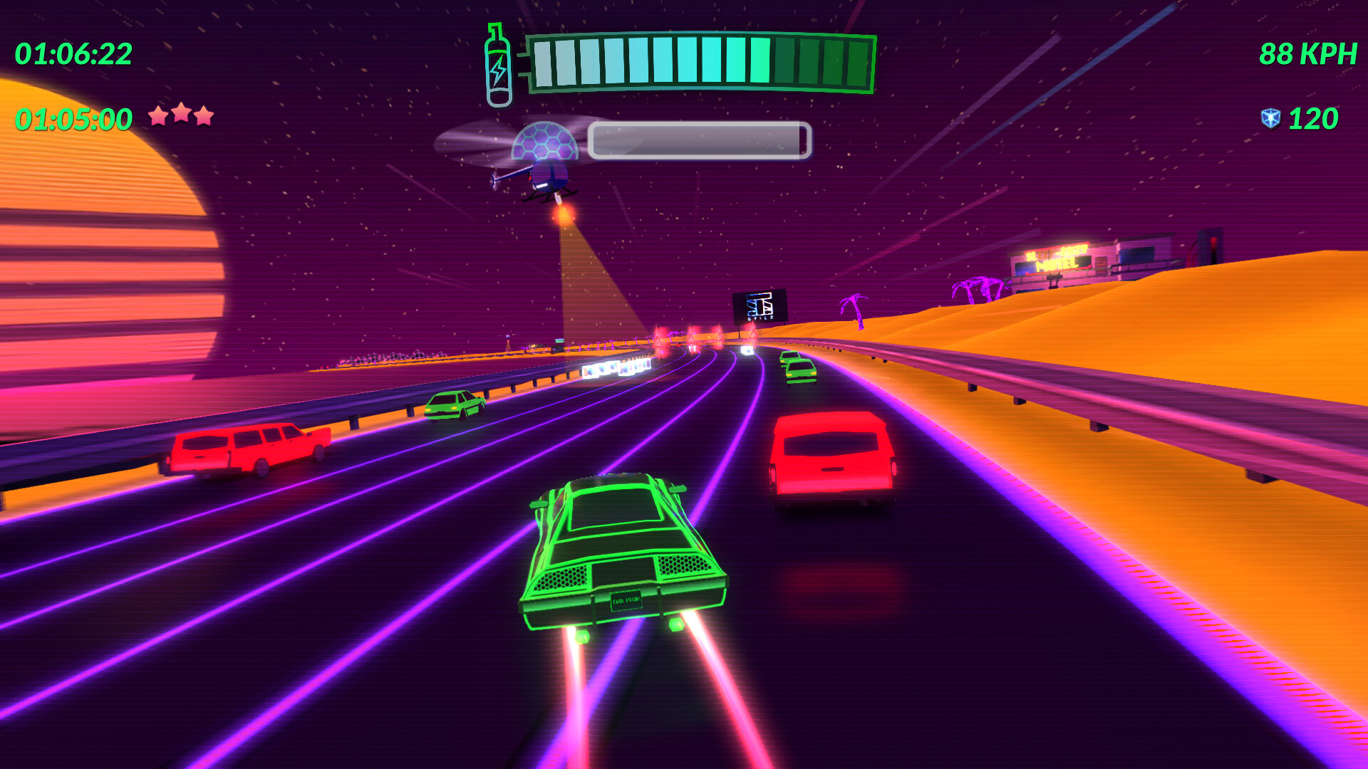 《复古疾驰 改造版 Retro Drive Revamped》switch美版中文+1.0.1补丁-情久项目网