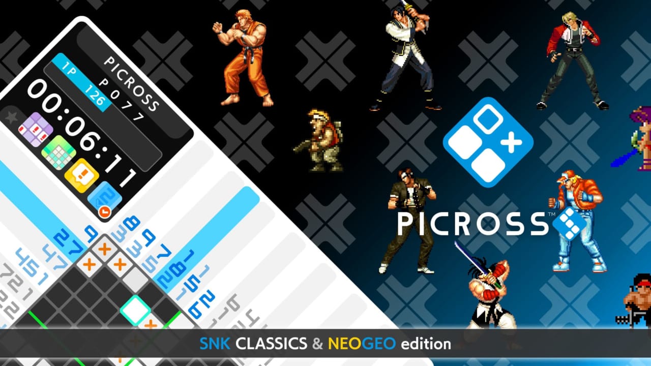 绘图方块S SNK经典＆NEOGEO丨PICROSS S SNK CLASSICS ＆ NEOGEO edition-情久项目网