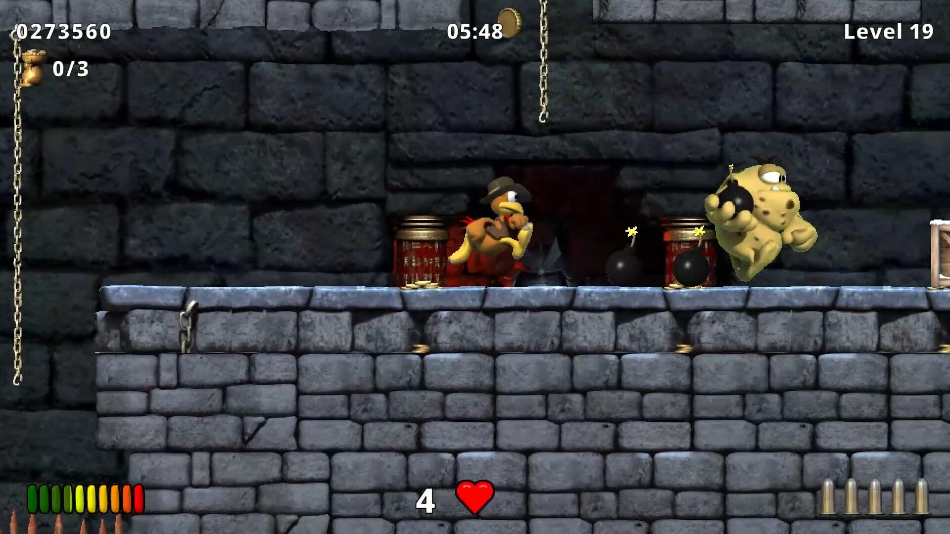 《怪鸡历险记 Moorhuhn Jump and Run Traps and Treasures》Switch英日文版NSZ下载-情久项目网
