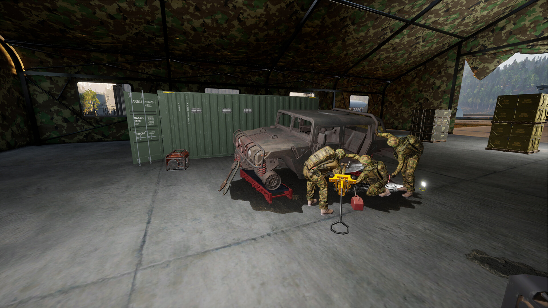 《军事物流模拟器/Military Logistics Simulator》PC中文版下载-含Build.21162363-情久项目网