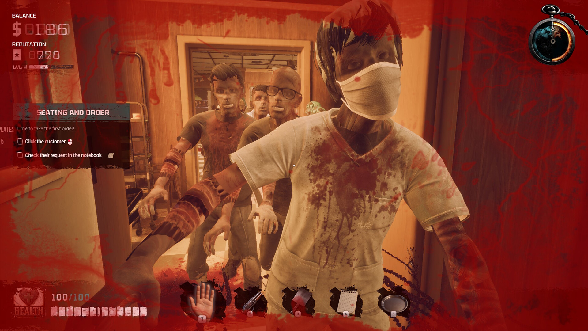 《僵尸餐馆模拟器/Zombie Diner Simulator》PC中文版下载-含Build.21164432-情久项目网