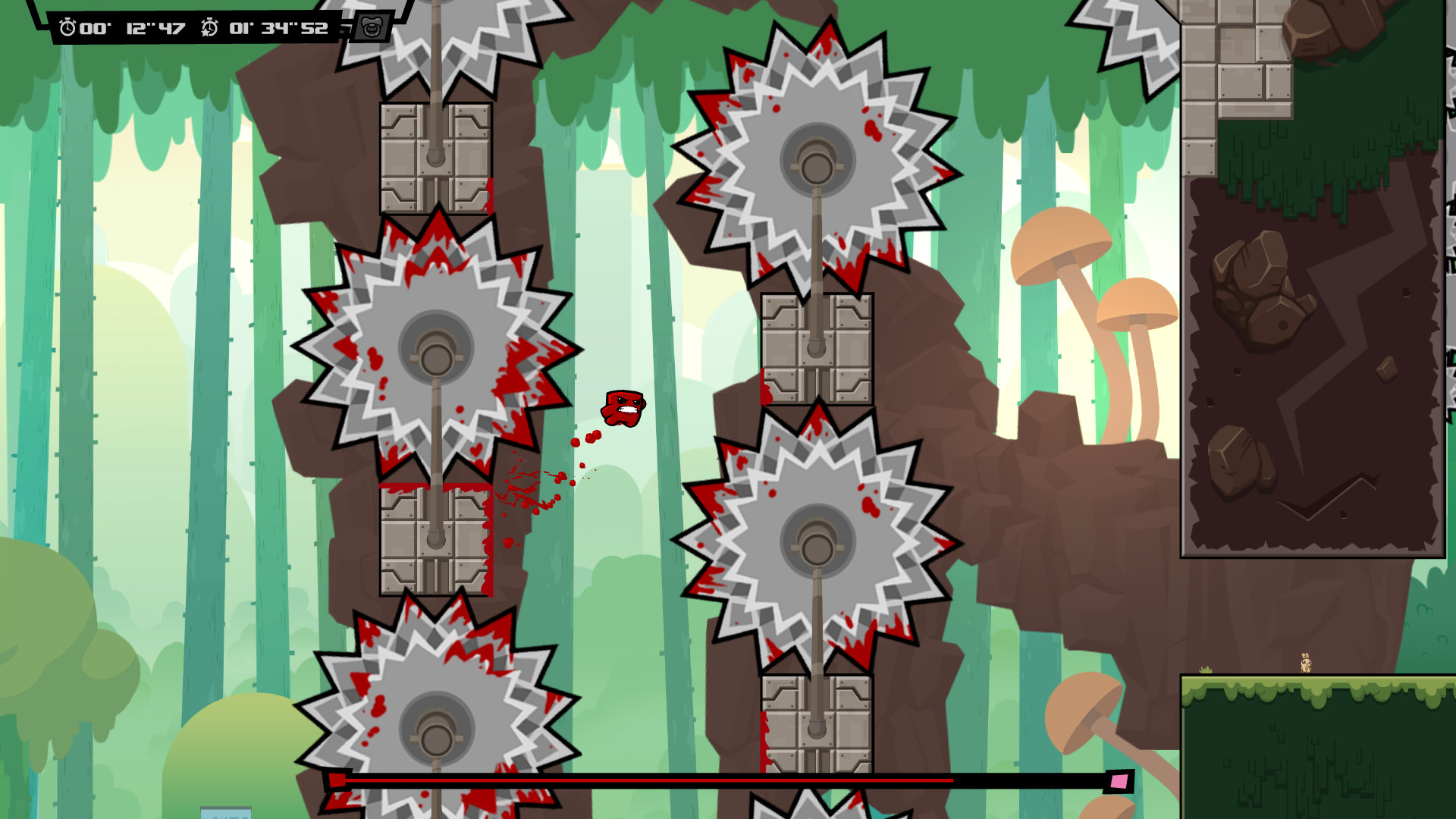 【5.05】《永远的超级食肉男孩 Super Meat Boy forever》PS4美版中文下载- 含1.10补丁-情久项目网
