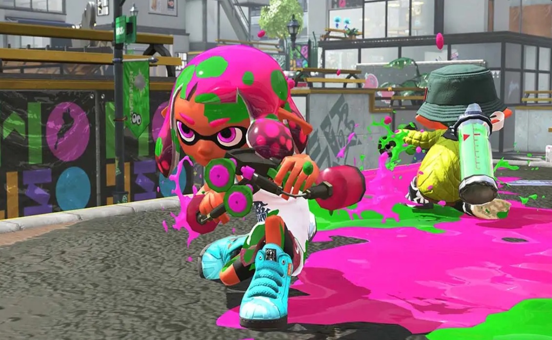 《喷射战士2 Splatoon 2》Switch英版英文NSP下载 – 含5.5.4补丁-情久项目网
