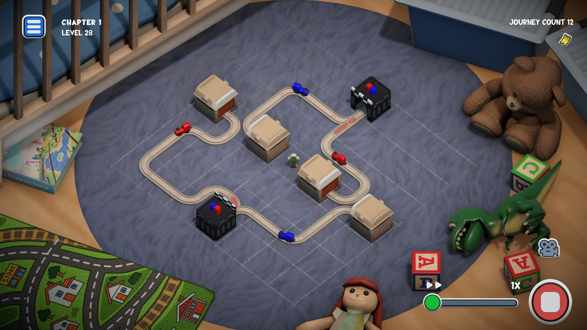 《迷你小火车 Teeny Tiny Trains》Switch美版NSZ下载-情久项目网