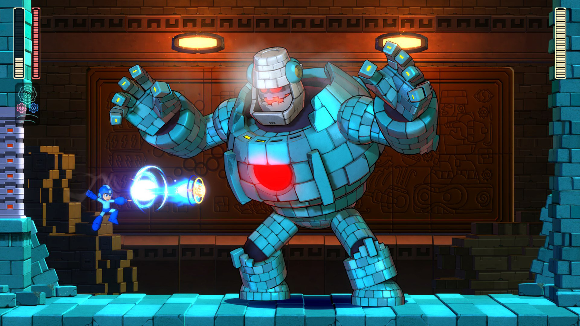 《洛克人11：命运的齿轮 Mega Man 11》Switch中文版NSP下载 – 含1.0.2补丁-情久项目网