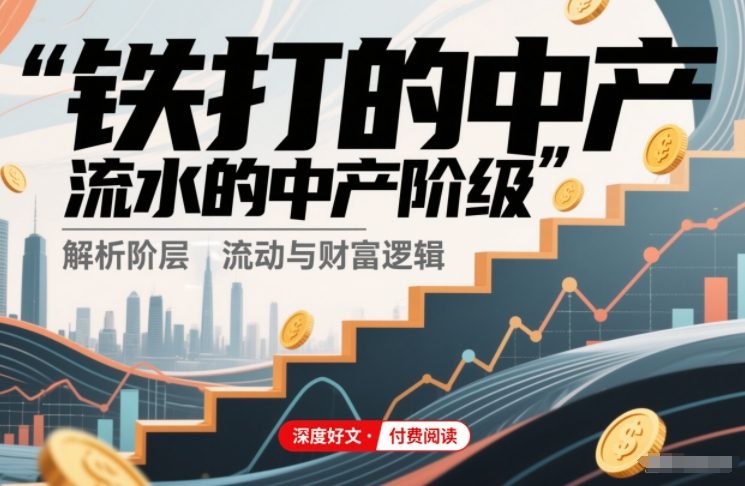 付费文章：铁打的中产，流水的中产阶级-情久项目网