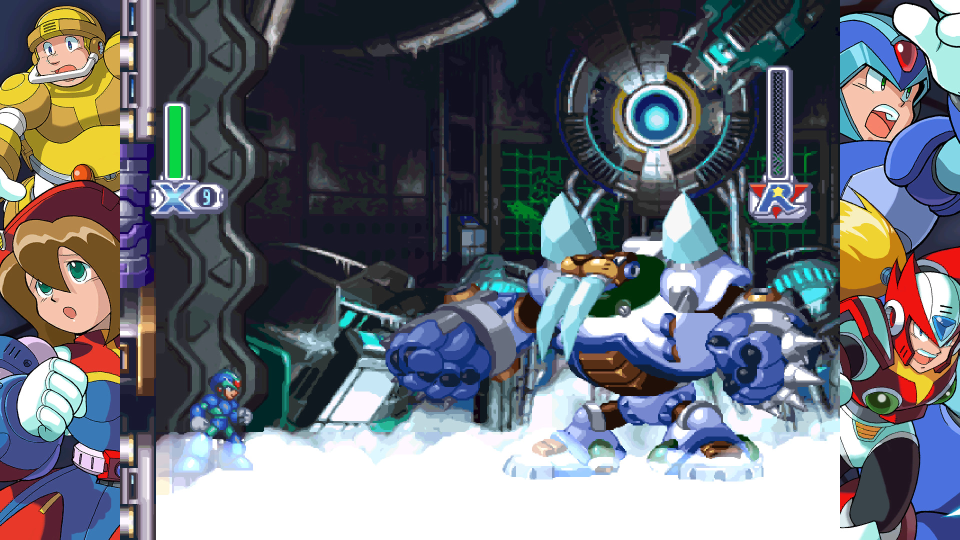 《洛克人X周年纪念合集 Mega Man X Legacy Collection》Switch美版中文XCI下载 – 含1.0.0补丁-情久项目网
