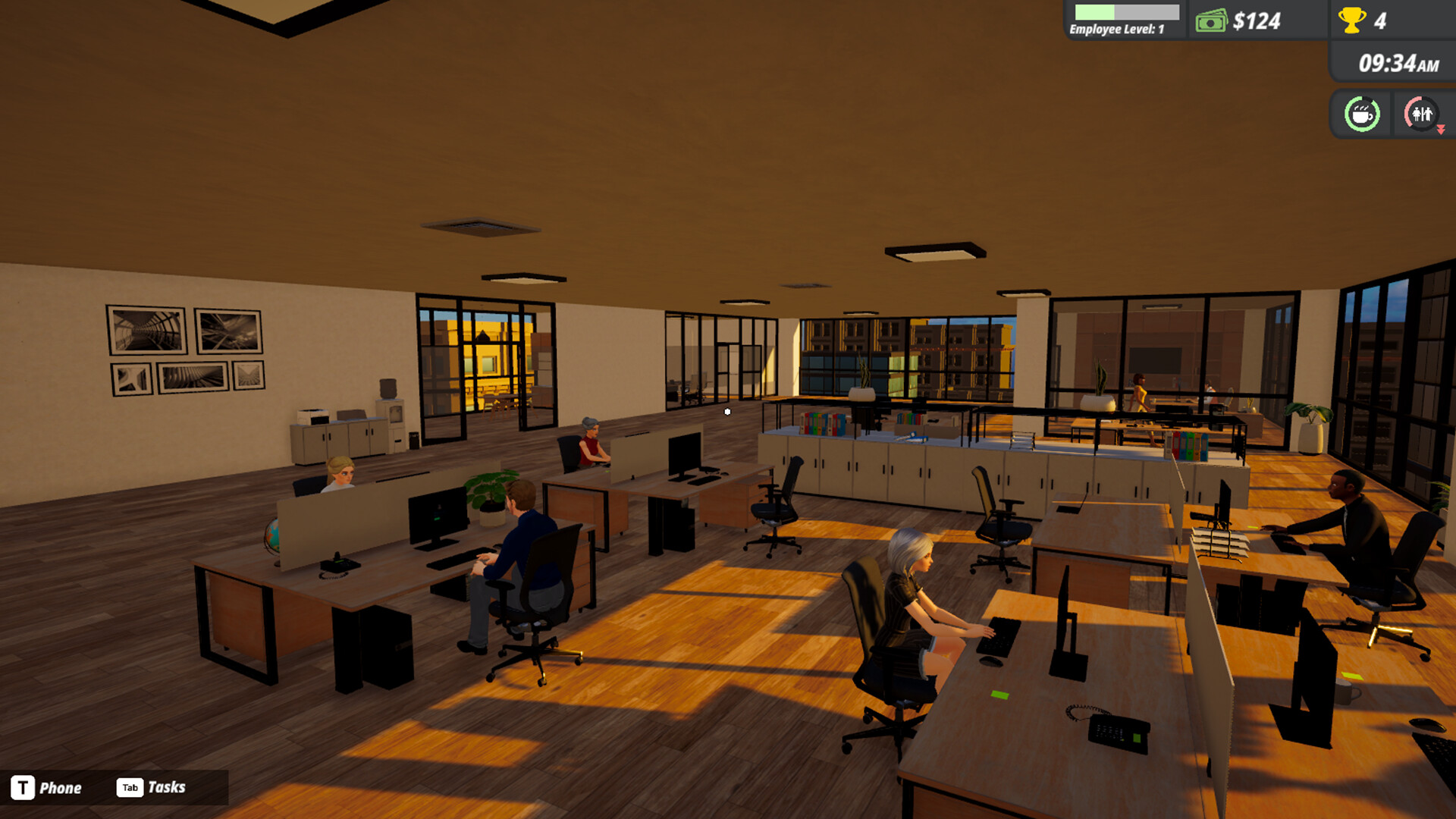 PC游戏《办公室模拟器/Office Simulator》中文+v1.0.0正式版下载-情久项目网
