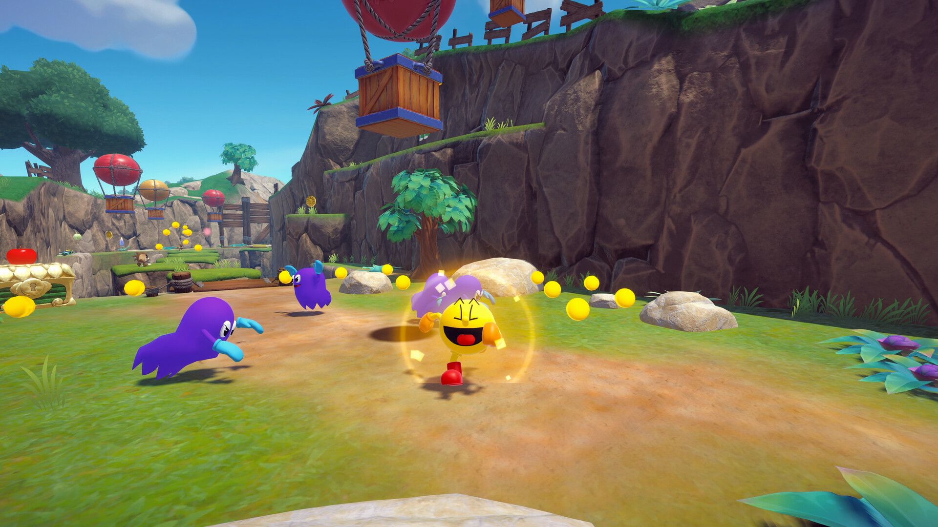 《吃豆人 吃遍世界2 重制版 PAC-MAN 2》Switch港版中文NSZ下载 – 含1.0.4补丁+2DLC-情久项目网