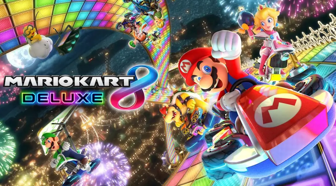 《马里奥赛车8豪华版 Mario Kart 8 Deluxe》Switch中文版NSP下载 – 含3.0.5补丁+1DLC-情久项目网