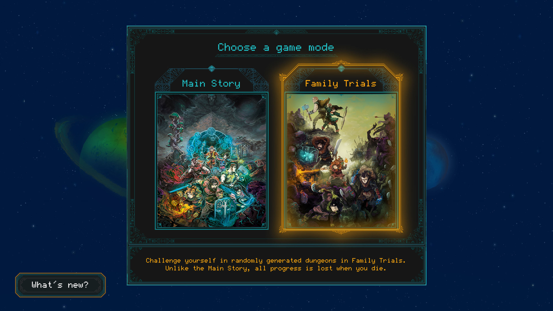《莫塔之子 Children of Morta》Switch中文版NSP下载 – 含1.0.9补丁-情久项目网