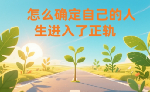 某公众号付费文章：怎么确定自己的人生进入了正轨？-情久项目网