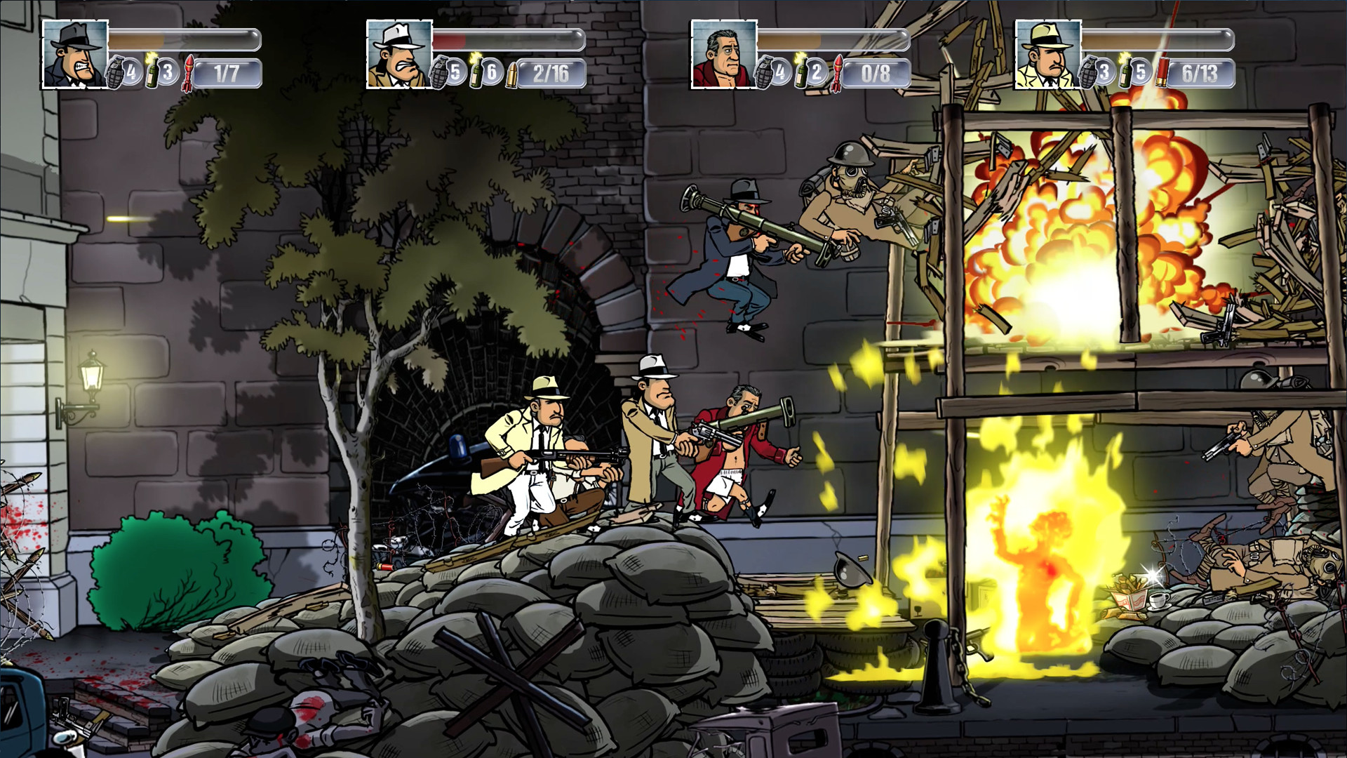 《枪血意大利黑手党 Guns, Gore & Cannoli》Switch美版中文NSP下载 – 含1.0.1补丁-情久项目网