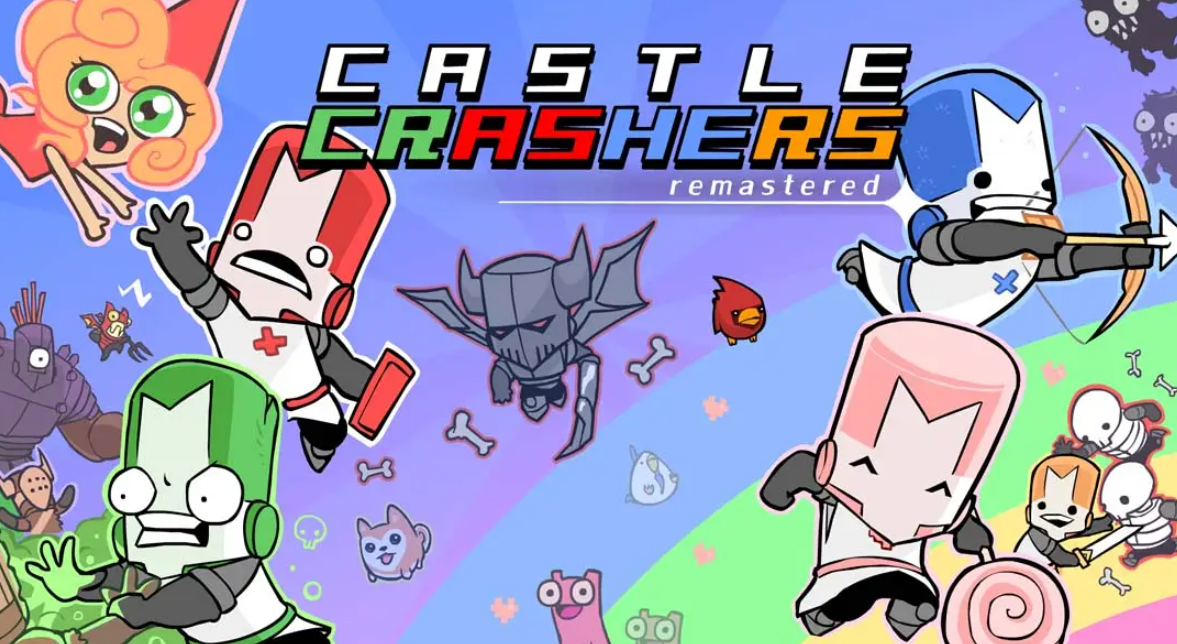 《城堡毁灭者 重置版 Castle Crashers Remastered》Switch美版中文NSP下载 – 含1.0.7补丁-情久项目网
