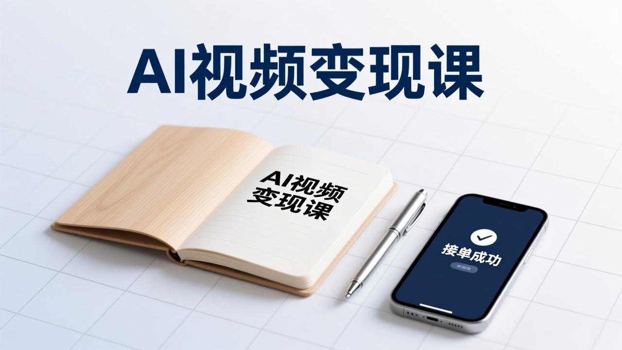 AI视频变现课，学完即可创作短片、接商单，实现副业增收，单项目报价可达千元-情久项目网