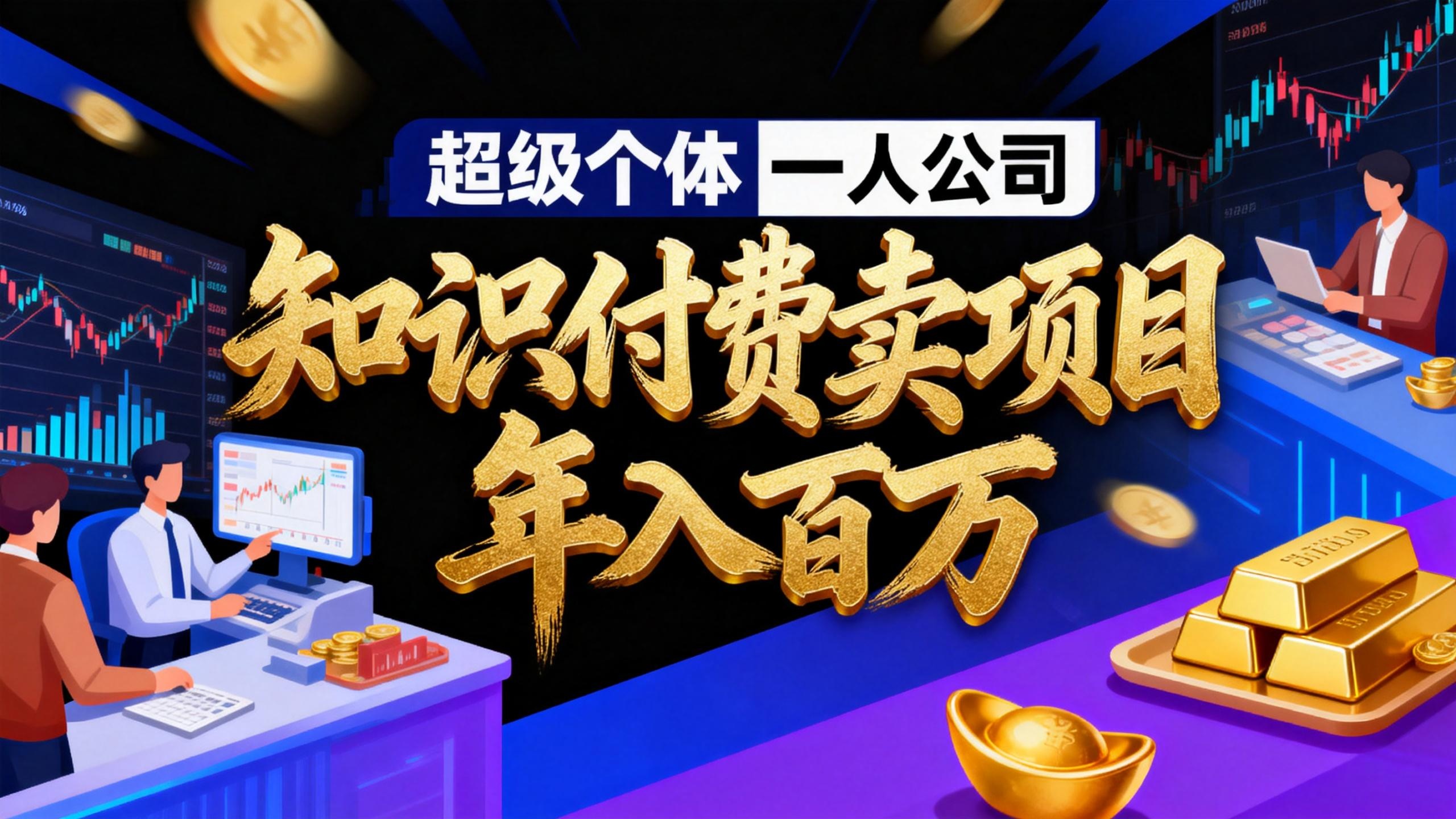 2026年“超级个体一人公司”私域卖项目年入百万，个人IP-精准引流-项目包装-转化成交-情久项目网