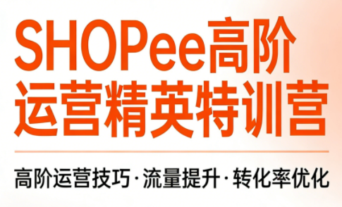 梦凡老师·Shopee虾皮高阶运营课程-情久项目网
