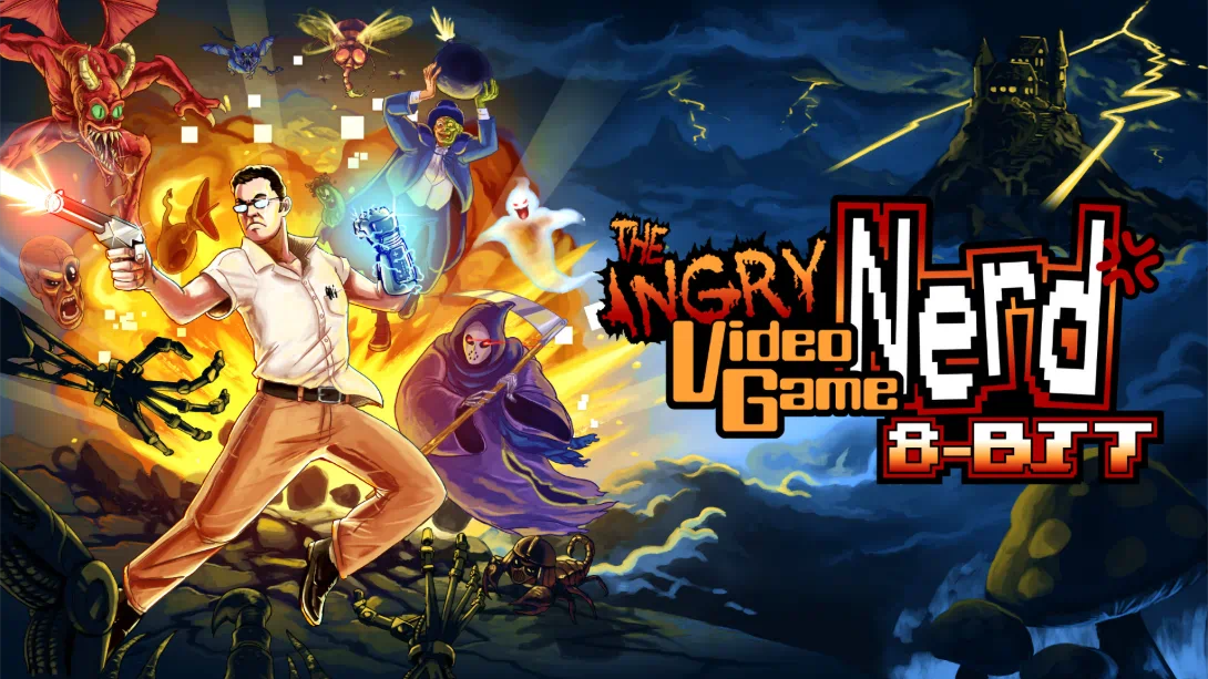 【美版】喷神大冒险 8位版 .Angry Video Game Nerd 8-bit 中文-情久项目网